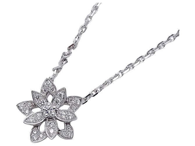 Colar em ouro branco Van Cleef & Arpels Dourado
