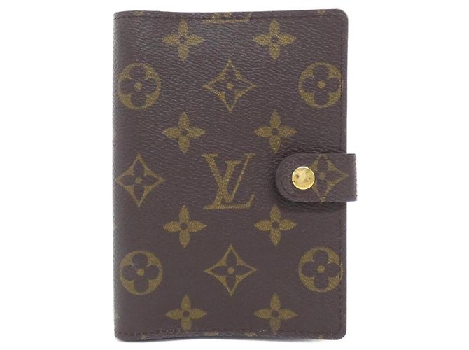 Louis Vuitton Monogram Agenda PM R20005 Organizer Brown