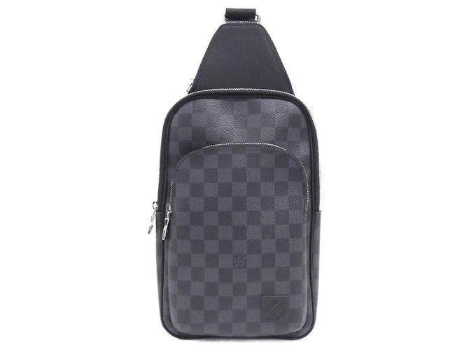 Borsa a tracolla Louis Vuitton Damier Graphite Avenue Damier ebene