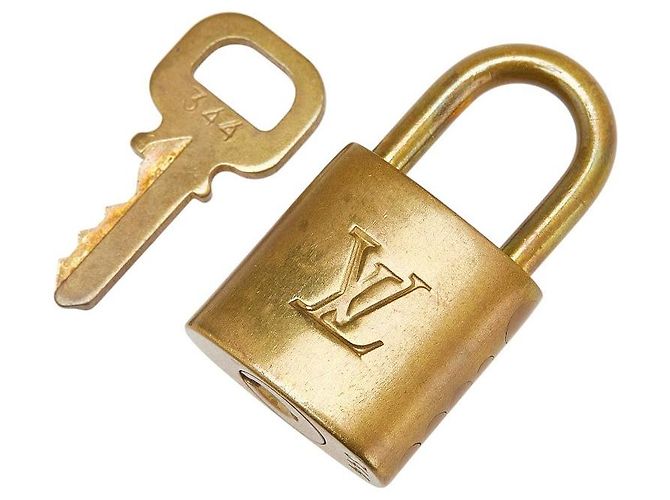 Set di chiavi per lucchetto Louis Vuitton Accessorio D'oro Metallico