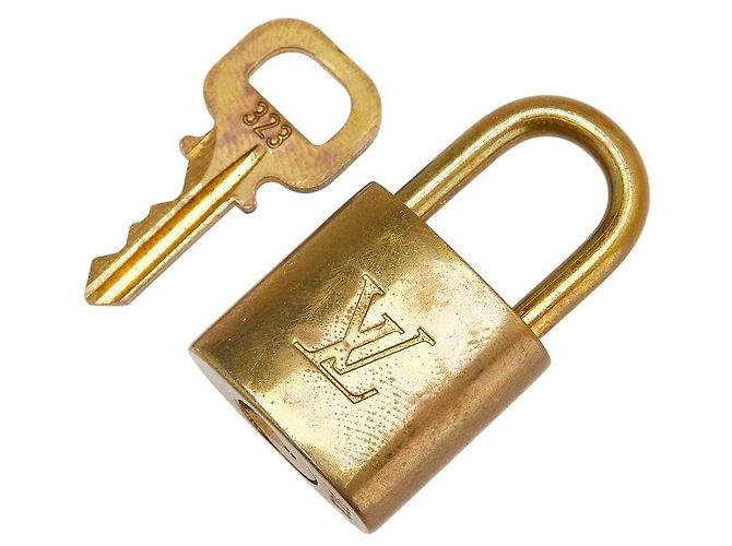Set di lucchetti Louis Vuitton Cadena D'oro Metallico