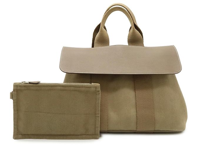 Hermès Hermes Valparaiso PM Handtasche Tote Grau