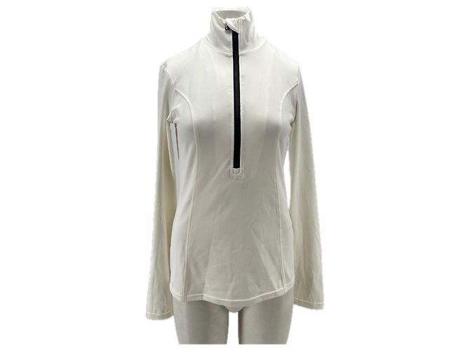 Pull de ski blanc Goldbergh