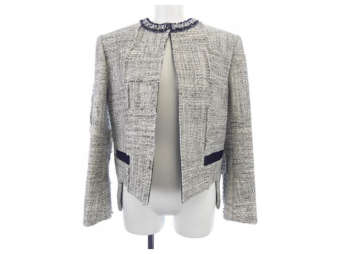 Louis Vuitton No Collar Jacket Brown
