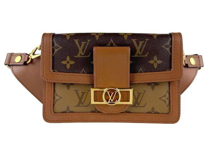 Pochete Louis Vuitton Monogram Reverse Marrom Monograma