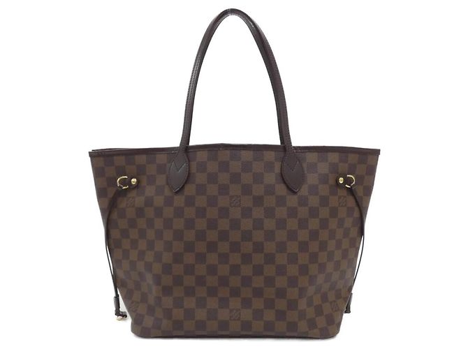 Bolsa Louis Vuitton Damier Neverfull MM Marrom