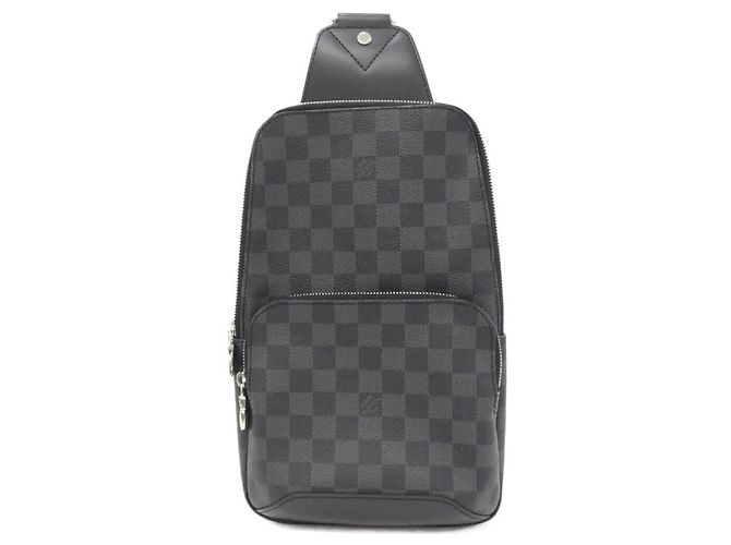 Borsa a tracolla Louis Vuitton Damier Graphite Avenue Damier ebene