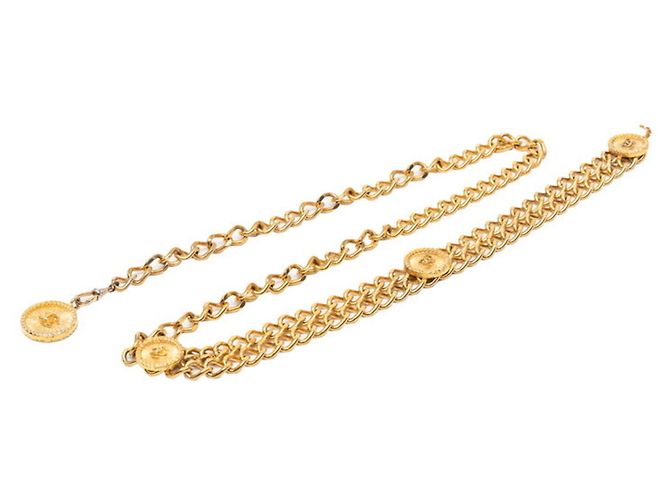 Chanel Kettengürtel vergoldet Golden