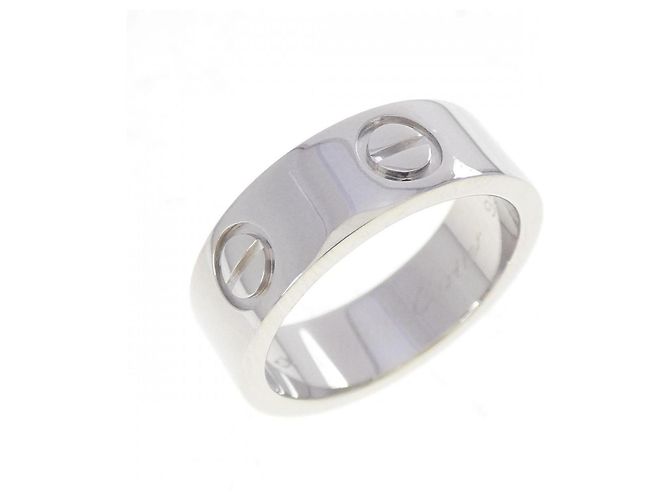 Cartier Love Ring aus Platin