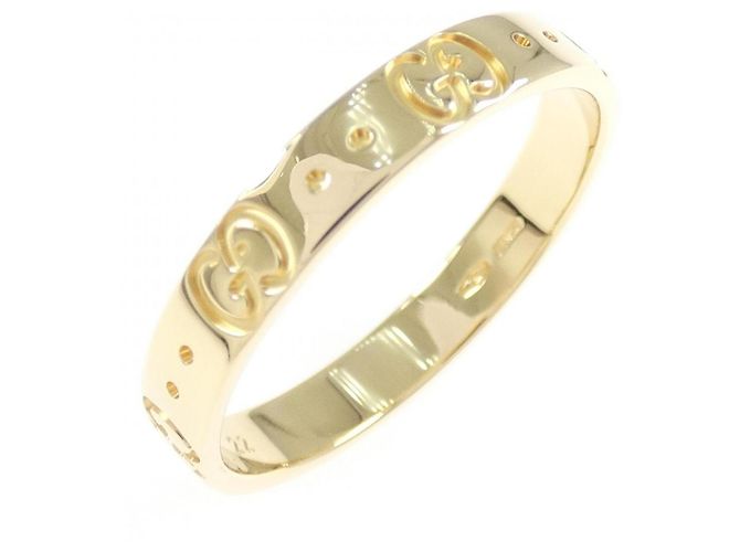 Anillo Icon Band Gucci en oro amarillo de 18K