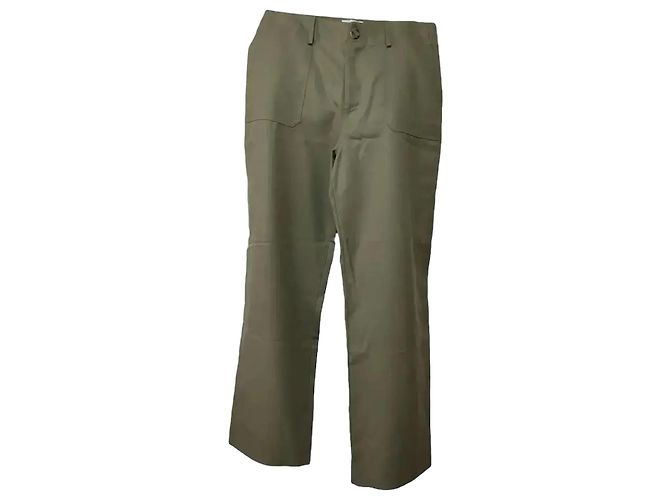 Autre Marque Musier Paris Weite Hose Khaki Größe 42