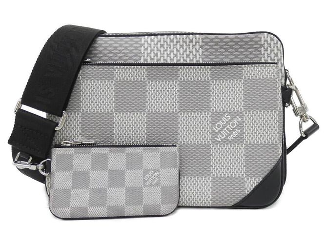 Louis Vuitton Damier Graphite 3D Trio Messenger Bag