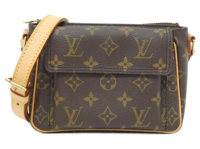 Borsa a Spalla Louis Vuitton Monogram Viva Cite PM Marrone