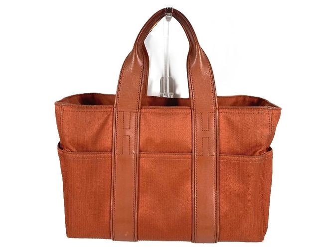 Hermès Sac cabas Hermes Acapulco PM Orange