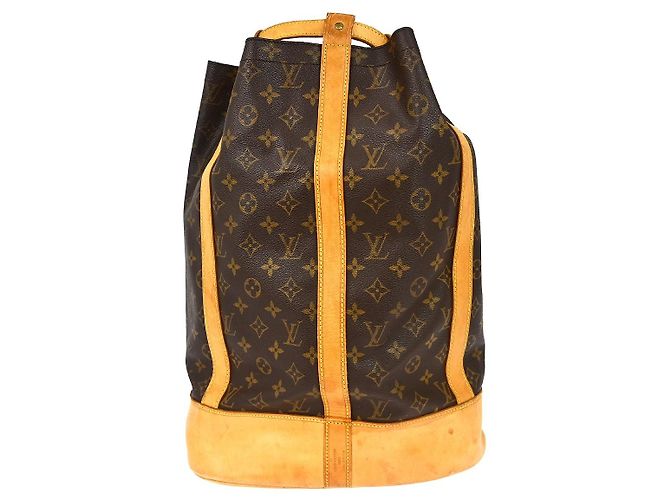 Louis Vuitton Randonnee Backpack Monogram Canvas GM Brown
