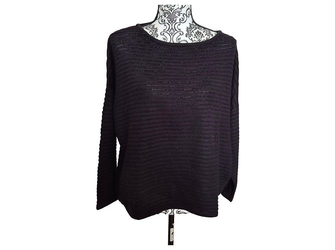 Autre Marque Karl Marc John Elma Strickpullover - Schwarz 