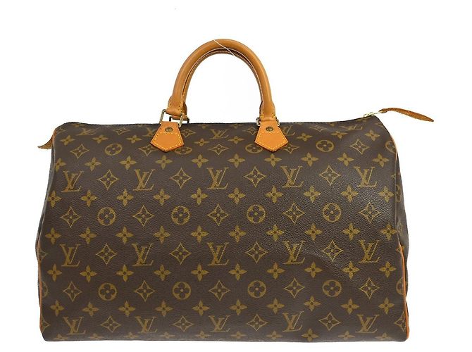 Bolsa Louis Vuitton Speedy Monogram Canvas 40 Marrom