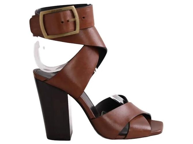 Saint Laurent Talons marron