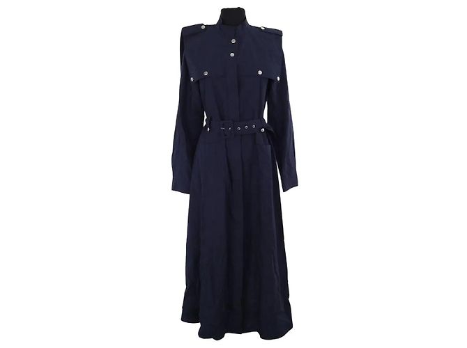Gestuz Trench blu navy