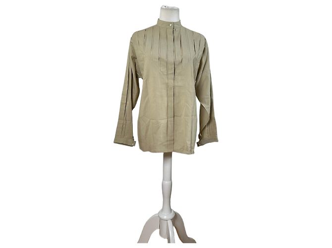 Camicetta in cotone vintage Dior Beige M