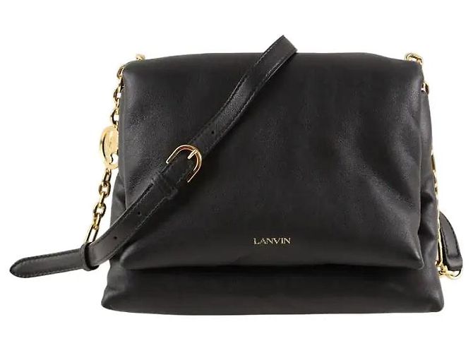 Lanvin Borsa a tracolla nera Nero 