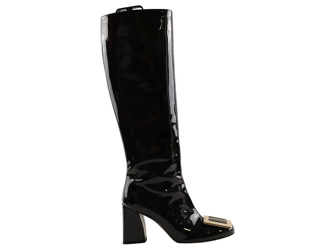 Roger Vivier Schwarze Stiefel