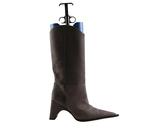 Coperni Graue Stiefel