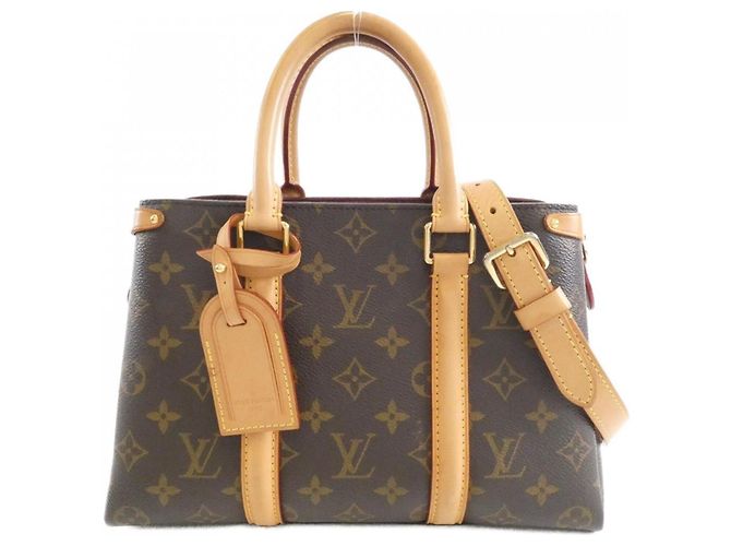 Sac à main Louis Vuitton Monogram Soufflot BB Marron Monogramme