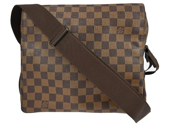 Bolsa Louis Vuitton Naviglio Damier Marrom