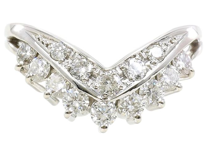 Autre Marque PT900 Platinring mit 0.70ct Diamant