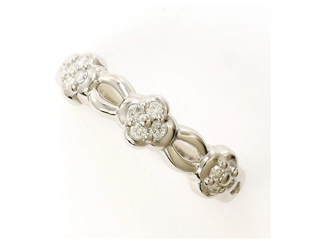 Autre Marque PT900 Platinring mit Diamant