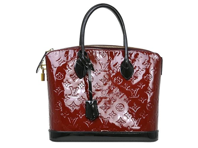 Bolsa Louis Vuitton Lockit Monogram Vernis PM Multicor