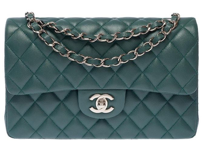 Bolso CHANEL Timeless/Classique en Cuero Verde - 103585