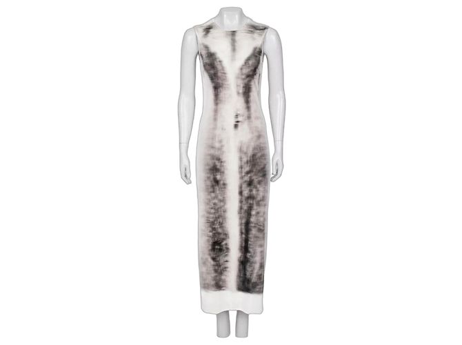 NWOT Loewe gerade Kleid Schwarz & Weiß - Größe M Gebraucht