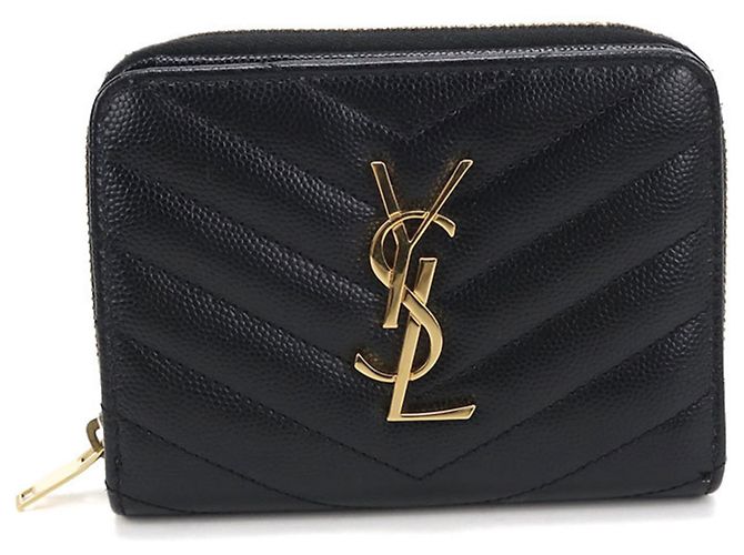 Saint Laurent Bifold Wallet Black