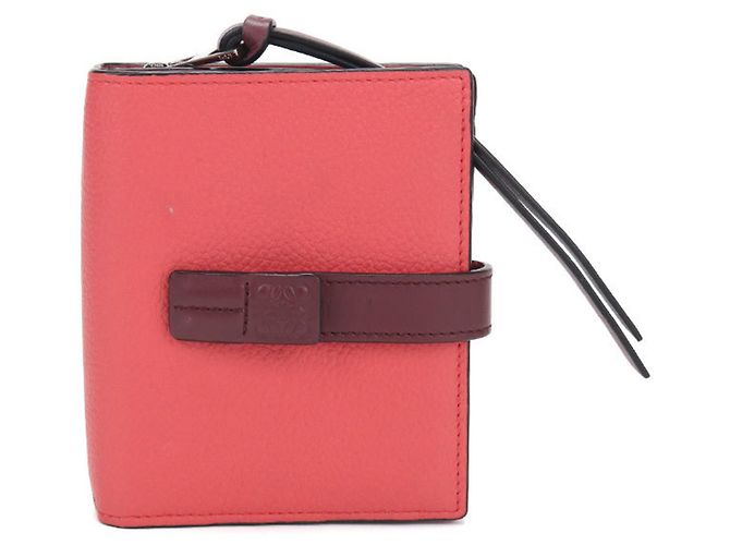 Loewe Bi-fold Wallet C660Z41X01 Red