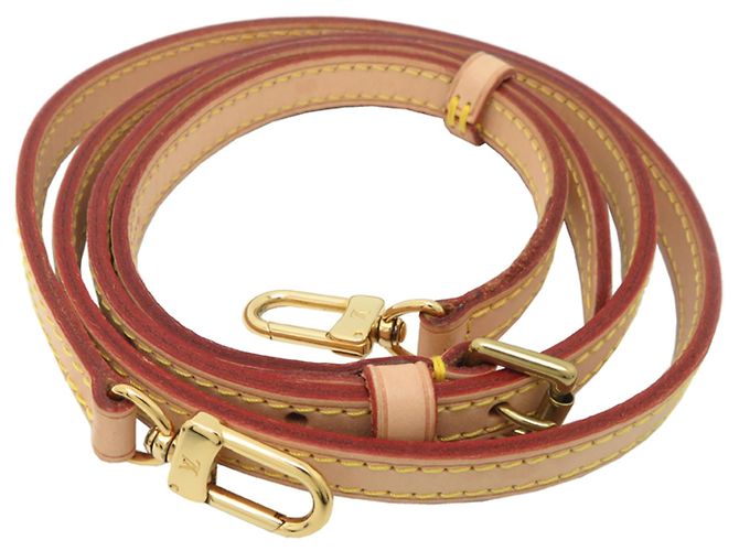 Tracolla in pelle marrone Louis Vuitton