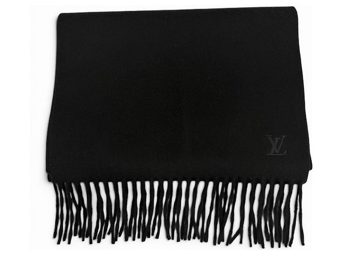 Louis Vuitton Kaschmir-Stola Schwarz