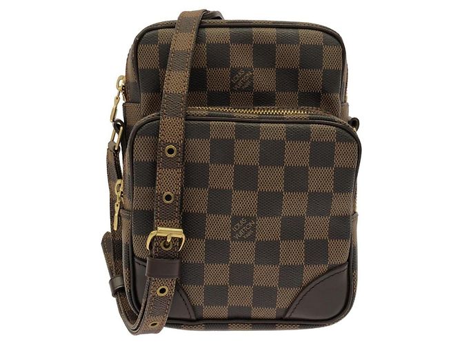 Bolsa de Ombro Louis Vuitton Damier Amazon Damier ebene