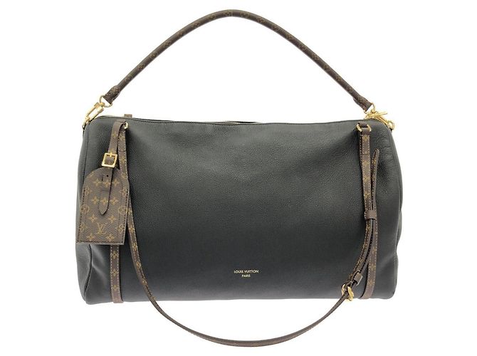 Borsa a tracolla in pelle Louis Vuitton GM Nero