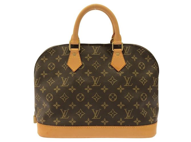 Louis Vuitton Monogram Alma PM Handtasche Braun