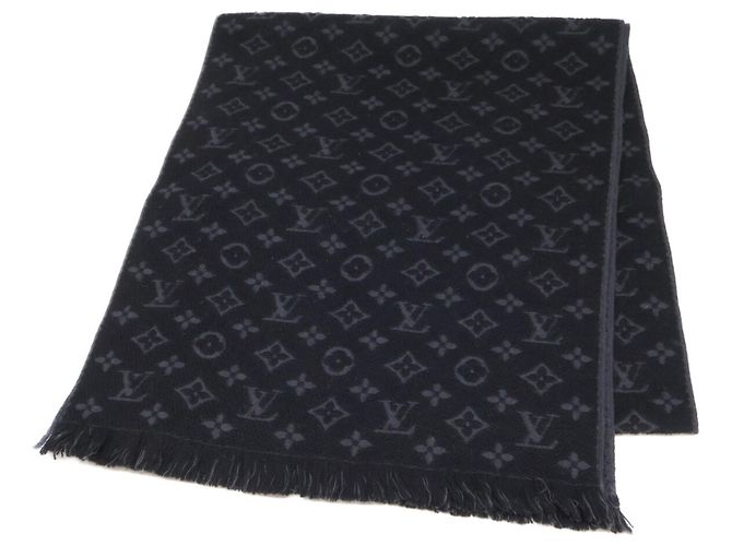 Sciarpa Louis Vuitton Monogram Classic Nero