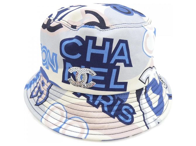Timeless Sombrero Chanel Rosa Azul Beige