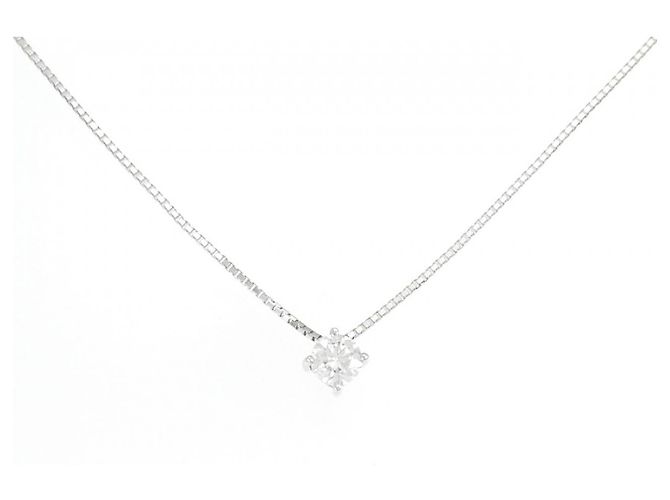 Autre Marque Collar de diamante Au750 Dorado