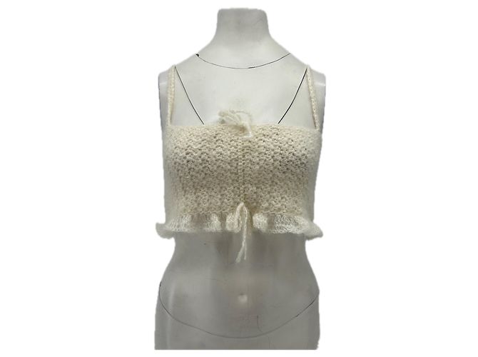 Autre Marque Top de lana blanco ATELIER SOLANA S