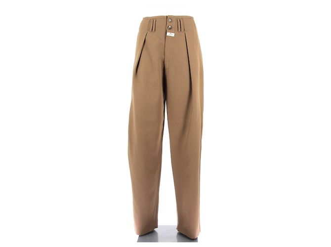 Etro Brown Wool Pants Size 38