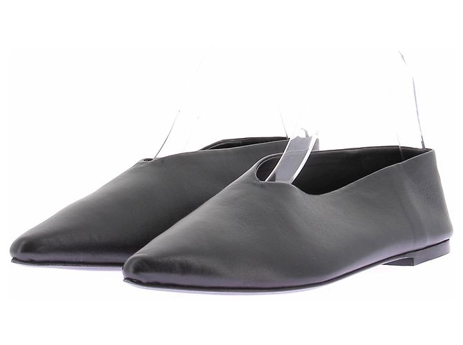 Autre Marque Bailarinas negras de cuero Negro
