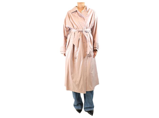 Autre Marque Trenchcoat Katharina Blush Pink - Größe UK 10