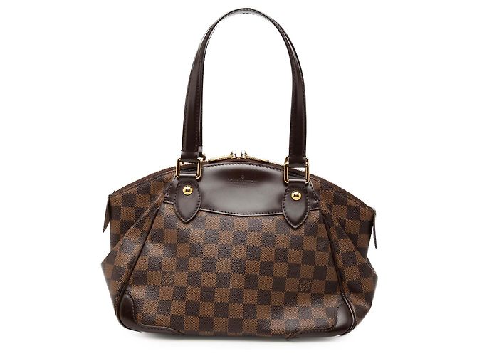 Louis Vuitton Marrone Damier Ebene Verona PM