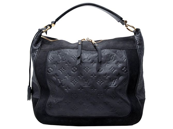 Louis Vuitton Blue Monogram Empreinte Audacieuse MM Bleu Bleu Marine